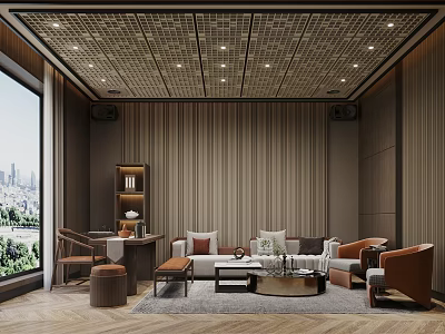 Modern Home Theater Room Interior Design With Comfortable Seating And Ambient Lighting 3d model
