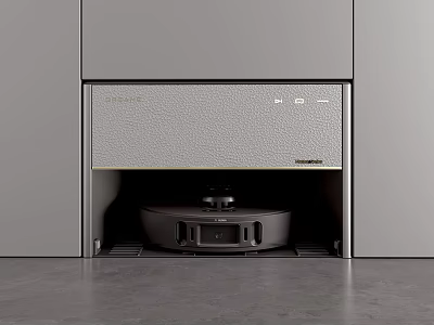 Embedded Home Appliances With Sweeping Robot 3d model