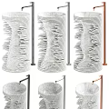 Elegant Modern Marble Washbasin With Stylish Faucet And Layered Design Details