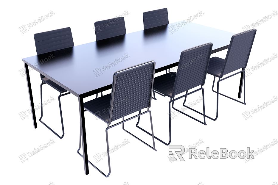 Modern Meeting Tables and Chairs Office Meeting model