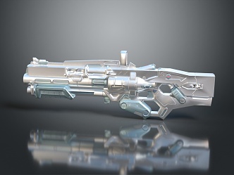 Modern Gun Bandi Tech Shotgun 3d model