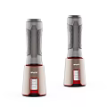 SAVYO Two Handheld Household Appliances Gray Beige with Red Accents and Control Buttons