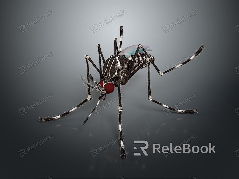 Mosquito Cartoon Mosquito Cartoon Insect Monster Monster Cartoon Monster Monster Cartoon Monster model