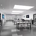 Modern Mobile Phone Store Apple Mobile Phone Store 3d model