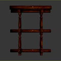 Elegant Classic Round Wooden Table With Three Shelves And Sturdy Legs