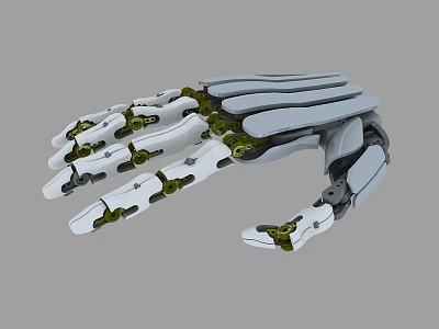 Advanced Industrial Robotic Arm Featuring Precision Mechanical Structure And Articulated Joints 3d model