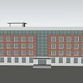 Modern Office Building Comprehensive Building Office Building Office Building 3d model