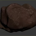 Rock Block Rock Block Rock Specimen Boulder Big Stone Block Rock Stratum Rock Stratum Rock Stratum Rock 3d model