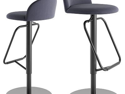 Bar Chair Bar Stool High Stool 3d model