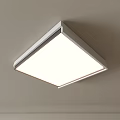 Modern Square LED Flush Mount Ceiling Light for Bright Home Indoor Lighting 3d model