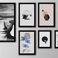 Diverse Collection of Character Paintings with Various Art Styles and Portraits