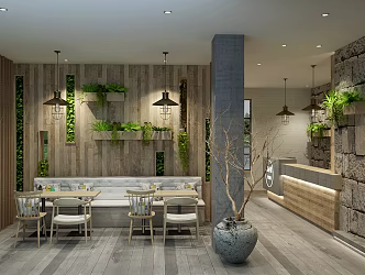 Restaurant 3d model