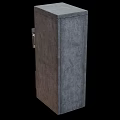Gray Office File Cabinet With Multiple Drawers For Storage Furniture