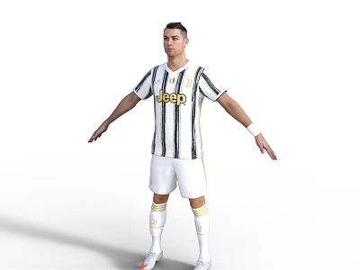 The Modern Male Athlete 3d model The Modern Male Athlete 3d model