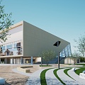 modern architecture 3d model