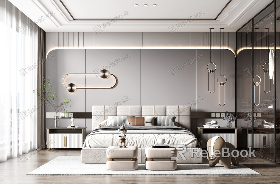 Modern Bedroom model