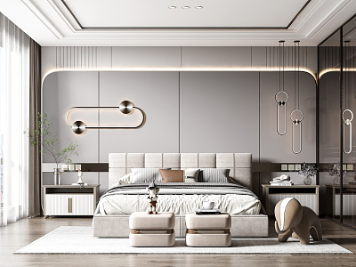 Modern Bedroom model