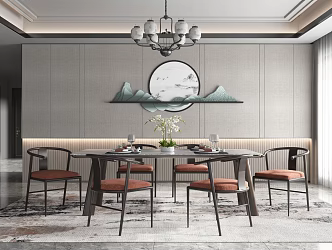 New Chinese Restaurant 3d model
