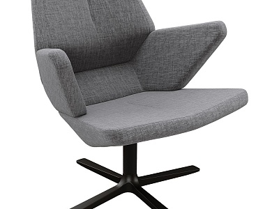 Trifidae Nordic Fabric Office Chair 18 3d model