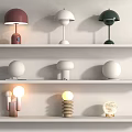 Modern table lamp 3d model
