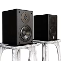 Modern sound bubble speaker 3d model