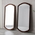 American full-length mirror 3d model