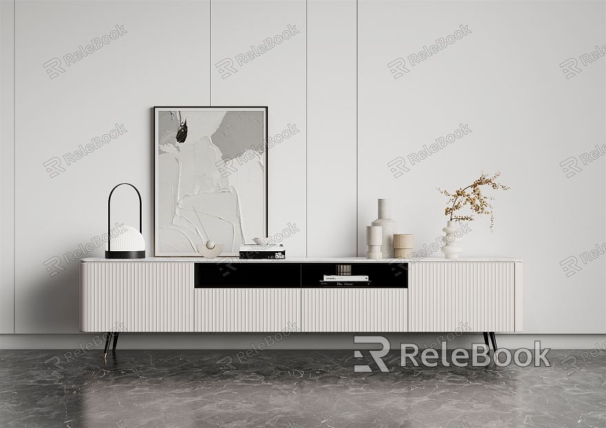 Modern TV Cabinet Simple TV Cabinet model