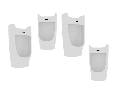 Bathroom urinal 3d model