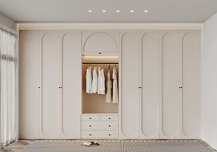French wardrobe 3d model