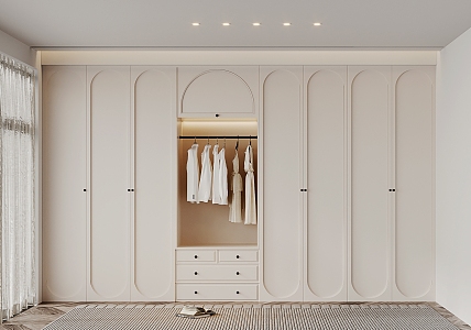 French wardrobe 3d model