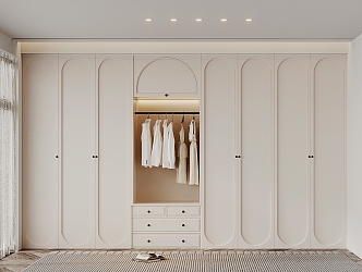 French wardrobe 3d model