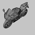 Sleek Sporty Motorcycle Design With Windshield Seat And Alloy Wheels