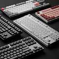 Various Colorful Mechanical Computer Keyboards With Different Designs And Layouts
