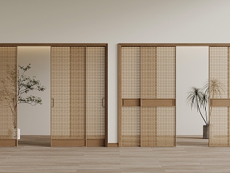 sliding door 3d model