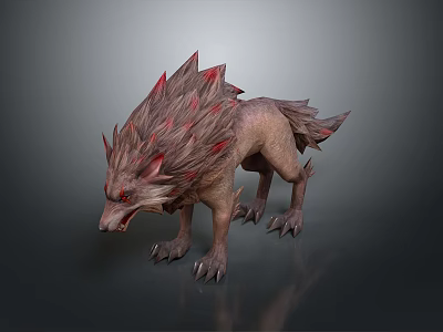 Wolf Cartoon Wolf Animation Wolf Animation Wolf 3d model