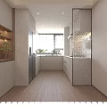 Modern Living And Dining Area Interior With Beige Sofa Round Coffee Table And Decorative Painting