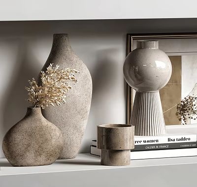 Quiet Pendulum Combination Bottle Jewelry Ornaments 3d model