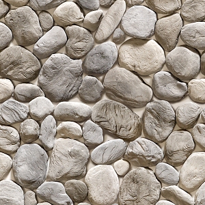 wall tile rubble material 3d model