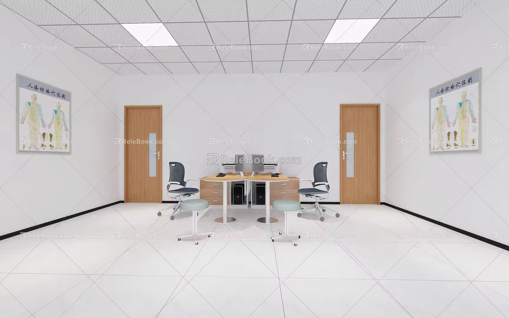 consulting room 3d model