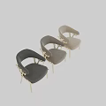 Elegant Accent Chair With Beige Upholstery And Gold Carved Frame