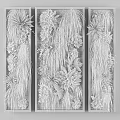 Vertical Living Plant Wall Indoor Design With Various Green Plants And Foliage