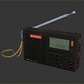 Radio Portable Radio Desktop Radio Full Band Radio 3d model