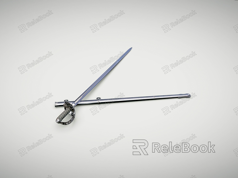 Weapon Metal Sword model