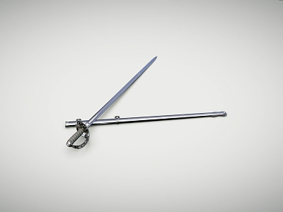 Weapon Metal Sword model