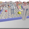 Indoor Playground Layout With Colorful Play Zones Slides Climbing Structures And Interactive Games
