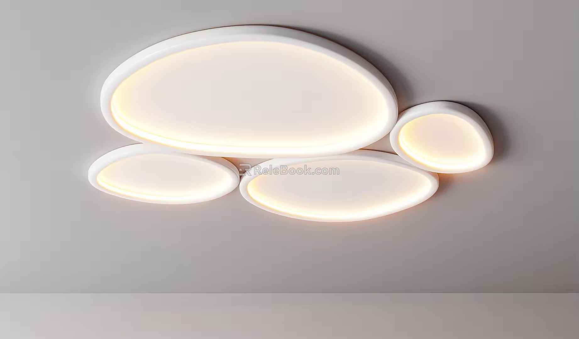Modern ceiling lamp Simple ceiling lamp 3d model