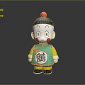 Puppet puppet wooden figure game character game character realistic character 3d model