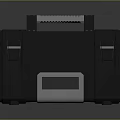 Toolbox tin box iron box plastic box container realistic model cartoon model 3d model
