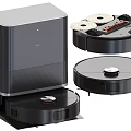 Advanced Daily Use Electrical Appliance Robotic Vacuum Cleaner System With Base Station And Units