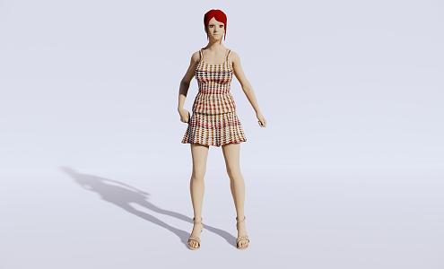 Characters 3d model